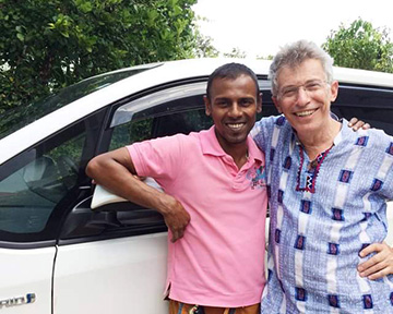 Group of Tourists in Sri Lanka