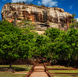 Sigiriya in Sri Lanka