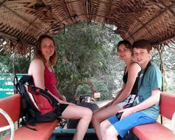 Tourists in Sri lanka