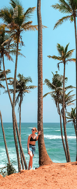 Group of Tourists in Sri Lanka
